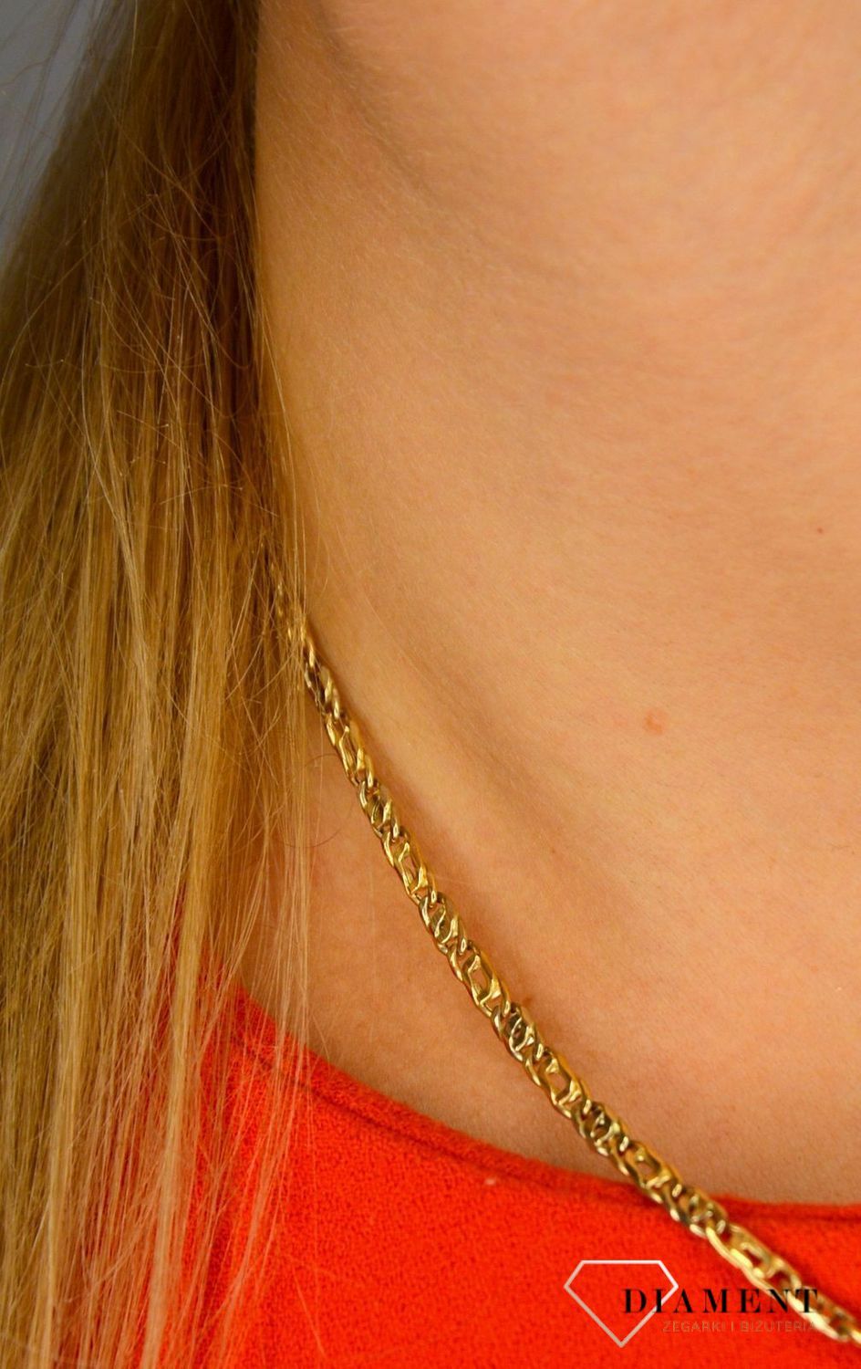 Złoty łańcuszek 585 o szerokości 3,5 mm DIA-LAN-1248-585 3,5mm ✅ Złoty łańcuszek wykonany z wysokiej jakości 14-karatowego żółtego złota.jpg